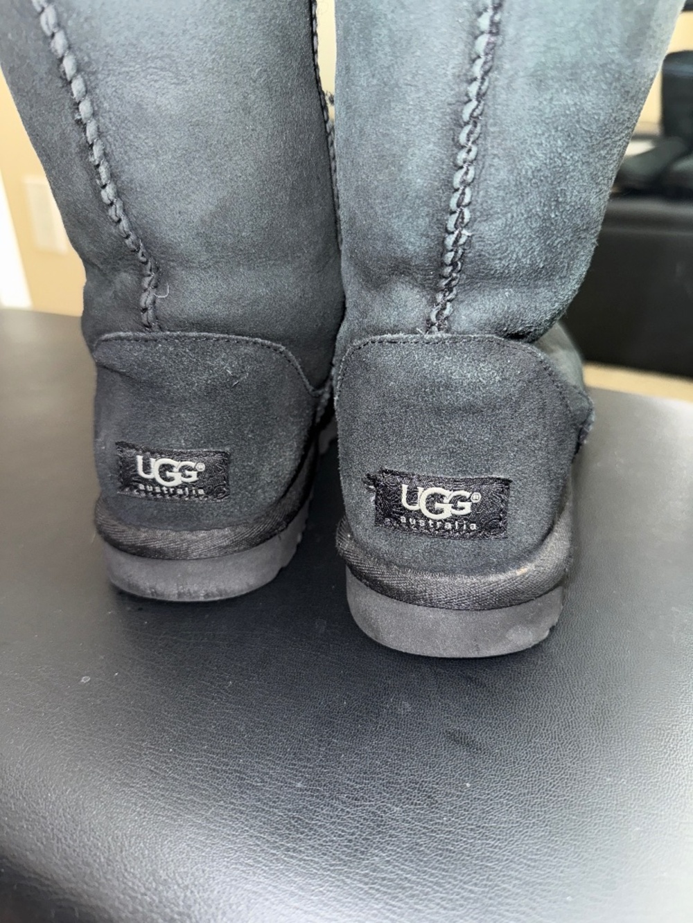 Uggs Black Boots- Size 8 - Picture 5 of 5